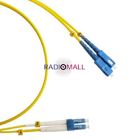 FC-D2-9-LC/UR-SC/UR-H-1M-LSZH-YL (FC-9-LC-SC-UPC-1M)
